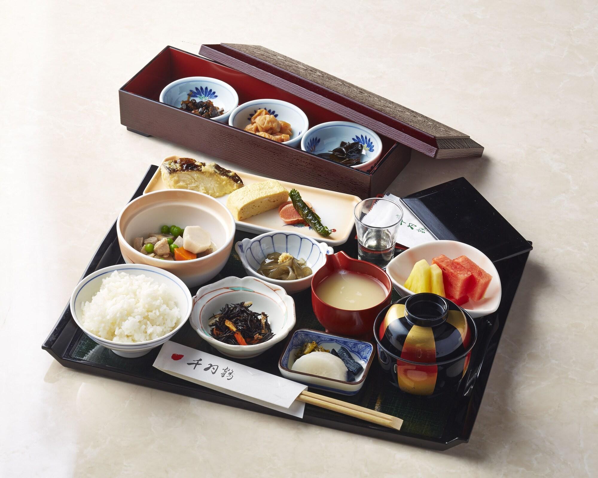 Hotel New Otani Hakata Фукуока Экстерьер фото Shōkadō bentō