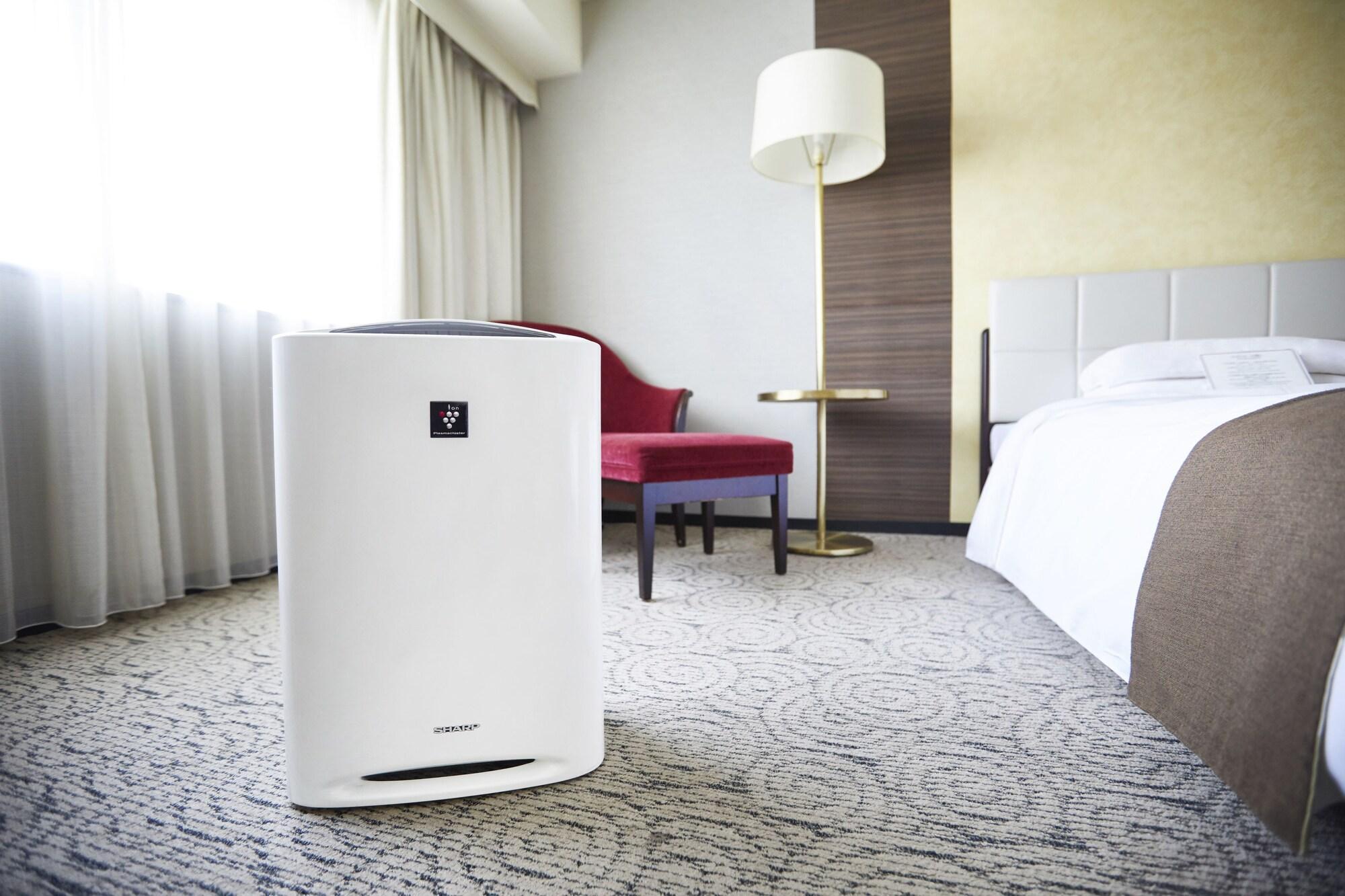 Hotel New Otani Hakata Фукуока Экстерьер фото A humidifier in a bedroom
