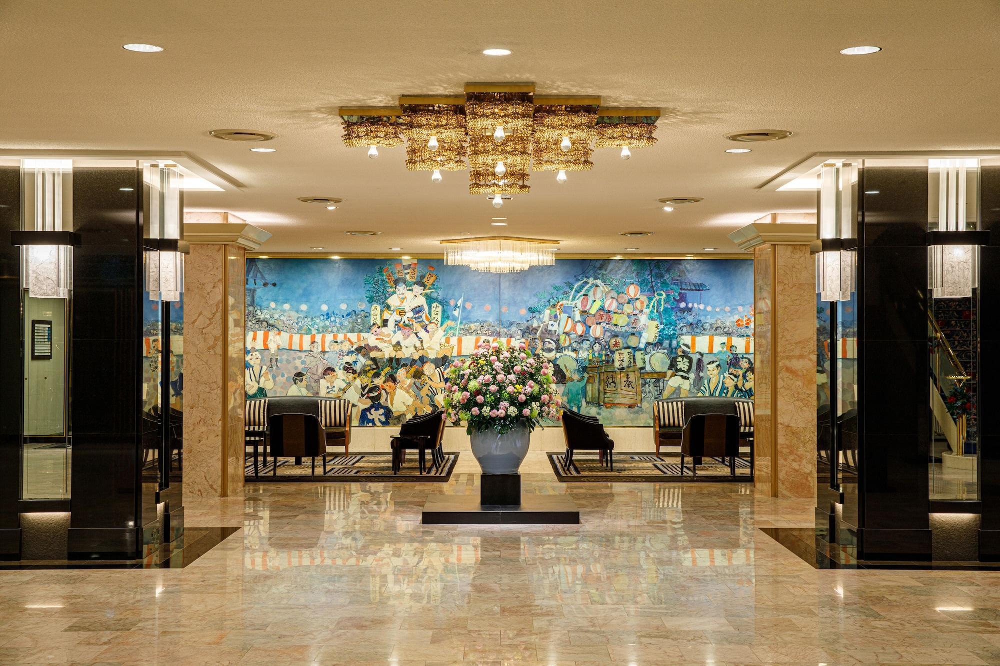 Hotel New Otani Hakata Фукуока Экстерьер фото Lobby