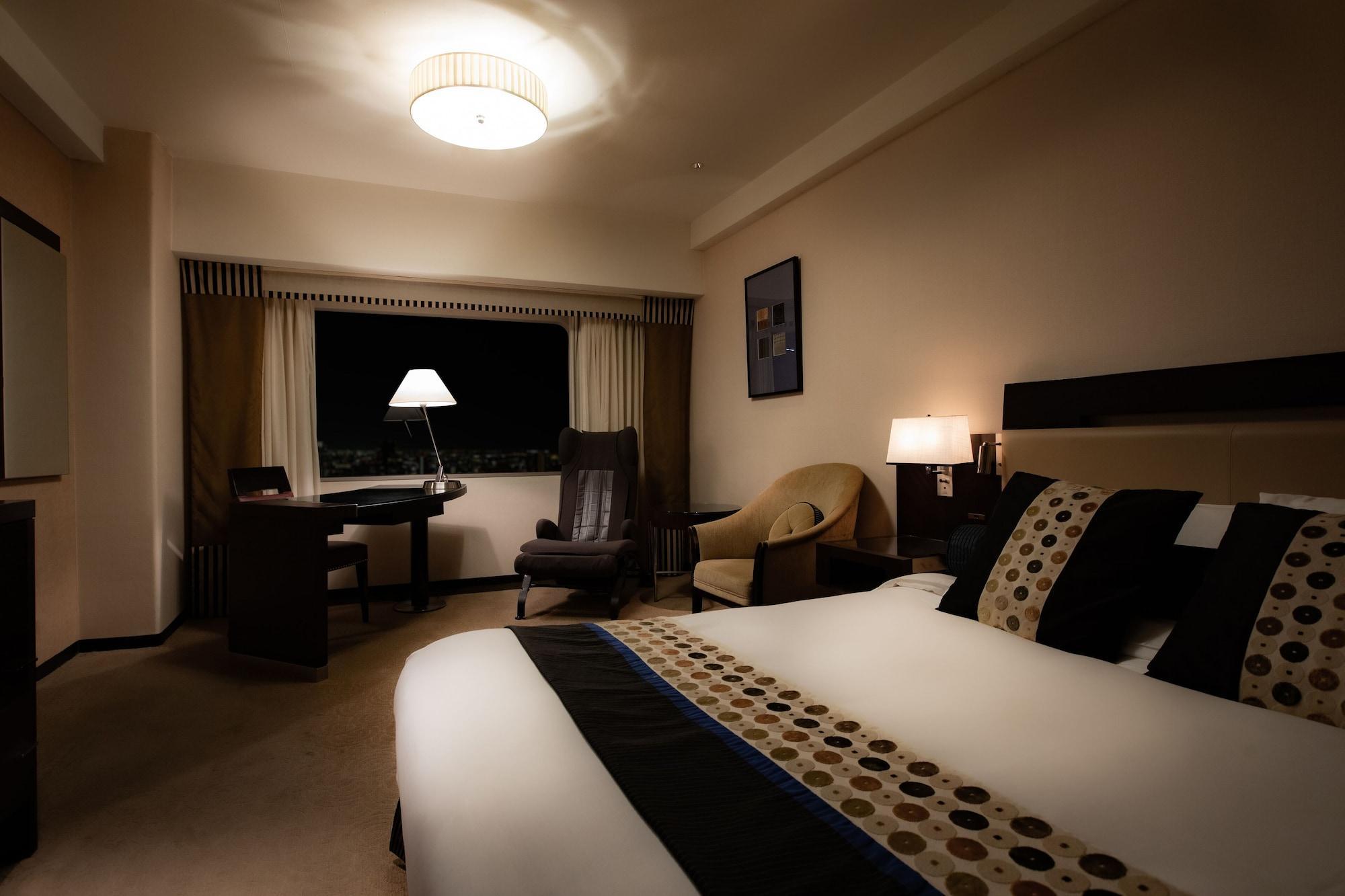 Hotel New Otani Hakata Фукуока Экстерьер фото Deluxe Room